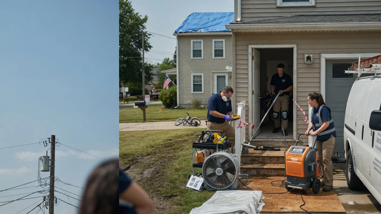 Water Damage Repair in Washington Court House, OH near me